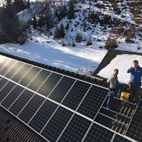 Solaranlagen für das Bauprojekt Wieland