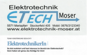 Jobs Elektrotechnik Moser
