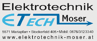 Logo der Firma Elektrotechnik Moser